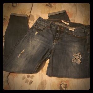 Torn ankle jeans Eunina 🌻